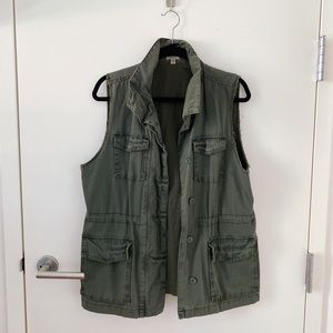 ECOTE | Army Green Cargo Vest
